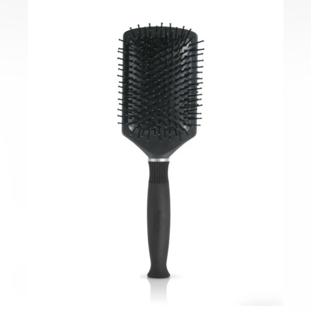 KareCo Professional Salon Quality Large Paddle Brush- Black
